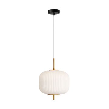 Italux Olmeto PND-28798A-1-GD-WH lampa wisząca 1x40W/E27 IP20