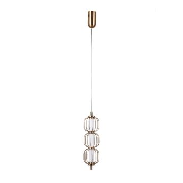 Italux Pedro PND-34405-3V-HBR lampa wisząca 3x12W/LED 764lm 3000K IP20