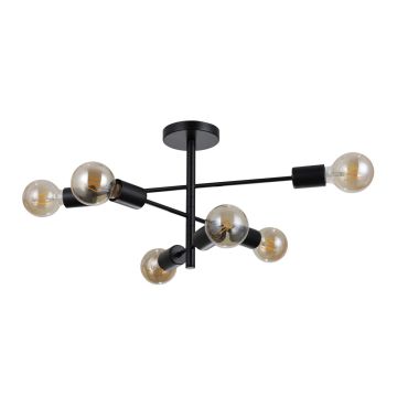 Italux Piansi PND-4025-6-BL lampa sufitowa 6x40W/E27 IP20 