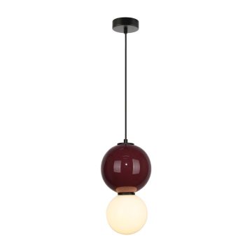 Italux Pieve PND-95221-1M-PRP lampa wisząca 1x6W/LED 801lm 3000K IP20