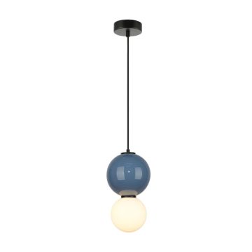 Italux Pieve PND-95221-1S-BLU lampa wisząca 1x5W/LED 468lm 3000K IP20