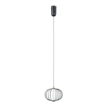 Italux Rabel PND-344221-1-BK lampa wisząca 1x5W/LED 432lm 3000K IP20