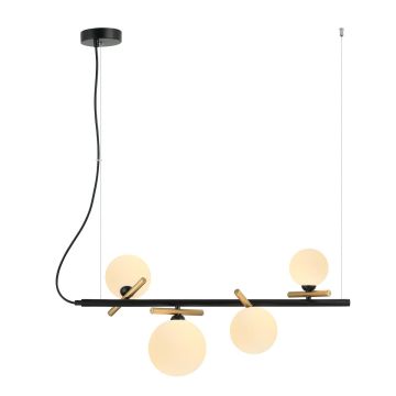 Italux Reverso PND-5622-4-BK-W lampa wisząca 4x25W/G9 IP20 