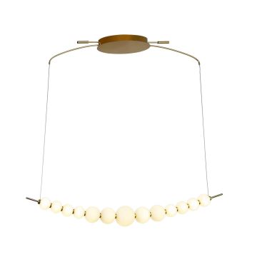 Italux Ronza PND-36472-37W-3K-GD lampa wisząca 1x37W/LED 3000K IP20