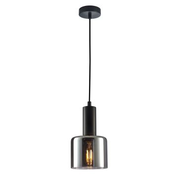 Italux Santia PND-65342-1-BK+SG lampa wisząca 1x40W/E27 IP20