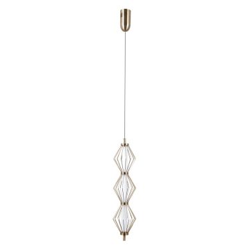 Italux Sevil PND-34403-3V-HBR lampa wisząca 3x15W/LED 1068lm 3000K IP20