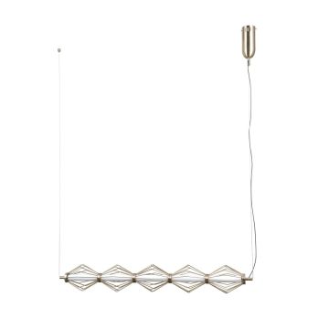 Italux Sevil PND-34403-5-HBR lampa wisząca 5x25W/LED 1288lm 3000K IP20