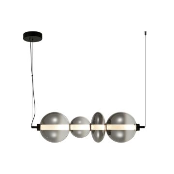 Italux Sonte PND-24352-36W-BK-SG lampa wisząca 1x36W/LED 3000K IP20