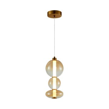Italux Sonte PND-24352V-24W-AB-AMB lampa wisząca 1x24W/LED 3000K IP20