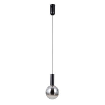 Italux Strela PND-34378-1S-BK lampa wisząca 1x5W/LED 459lm 3000K IP20