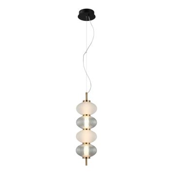 Italux Testa PND-84938-4V-BK lampa wisząca 4x16W/LED 1000lm 3000K IP20
