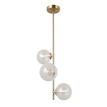 Italux Toledo PND-40717-3-HBR lampa sufitowa 3x5W/G9 IP20