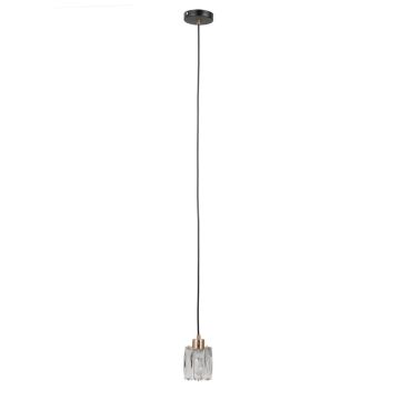 Italux Torno PND-40813-1-BK-HBR lampa wisząca 1x40W/E14 IP20