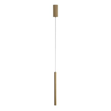 Italux Valdes PND-22302-1-GD lampa wisząca 1x5W/LED 180lm 3000K|4000K|6000K IP20