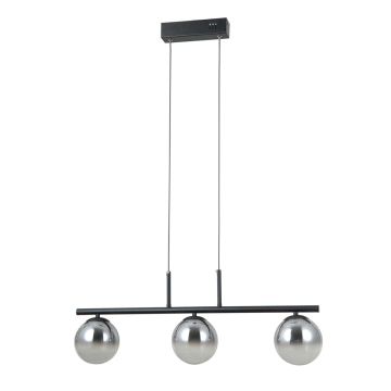 Italux Velada PND-34381-3-BK lampa wisząca 3x15W/LED 610lm 3000K IP20
