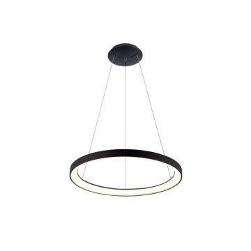 Italux Vico PND-53675-048RPC-BK-3KS4K lampa wisząca 1x38W/LED 3000K|4000K IP20