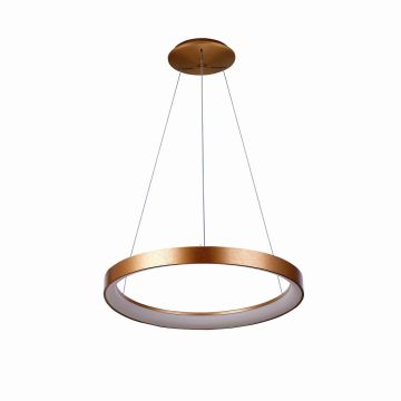 Italux Vico PND-53675-058RPC-GD-3KS4K-TRDIMM lampa wisząca 1x48W/LED 3000K|4000K IP20