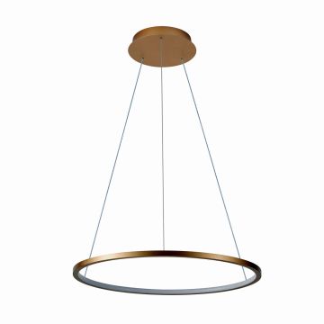 Italux Vinola PND-56135B-060RPC-GD-3KS4K-TRDIMM lampa wisząca 1x38W/LED 3000K|4000K IP20