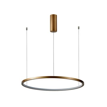 Italux Vinola PND-56135B-060RPP-GD-3KS4K-TRDIMM lampa wisząca 1x38W/LED 3000K|4000K IP20