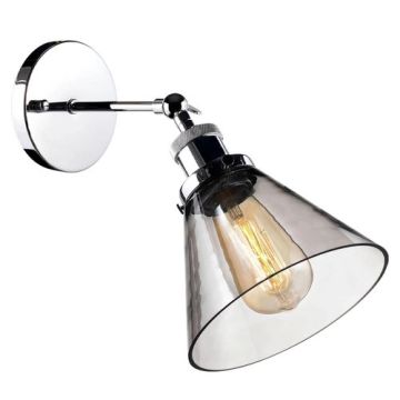Altavola Design NEW YORK LOFT LA034/W_smoky_chrom kinkiet 1x40W/E27   IP20