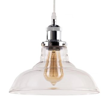Altavola Design NEW YORK LOFT LA040/P_chrom lampa wisząca 1x40W/E27   IP20