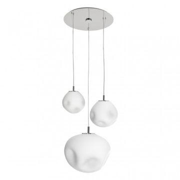 Kaspa CLOE 3 11068303 lampa wisząca 3x25W/E27 IP20