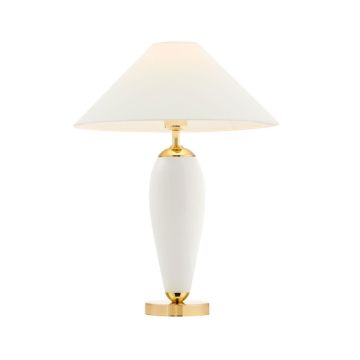 Kaspa REA GOLD 40608101 lampka stołowa 1x25W/E27 IP20