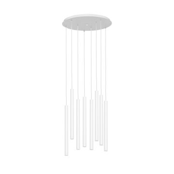 Kaspa ROLL 8 11168801 lampa wisząca 8x4,2W/LED 719lm 3000K IP20