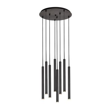 Kaspa ROLL 8 11174802 lampa wisząca 8x4,2W/LED 719lm 3000K IP20