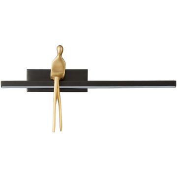 Step into Design AMICI ST-B3578 black kinkiet 1x5W/LED 400lm 3000K IP20