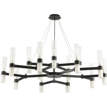 Step into Design CANDELA DN1505-15 black żyrandol 30x10W/G9   IP20