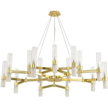 Step into Design CANDELA DN1505-15 gold żyrandol 30x20W/G9   IP20