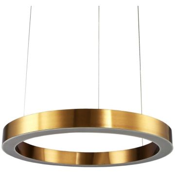 Step into Design CIRCLE  ST-8848-80 brass lampa wisząca 2x40w/LED 3800 lm 3000K IP20