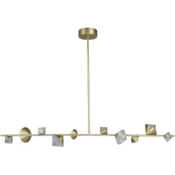 Step into Design CONE ST-10307-130 gold lampa sufitowa 3x33W/LED 2640lm 3000K IP20