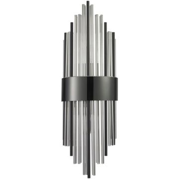 Step into Design DRACO ST-88003W-M black kinkiet 2x20W/E14   IP20