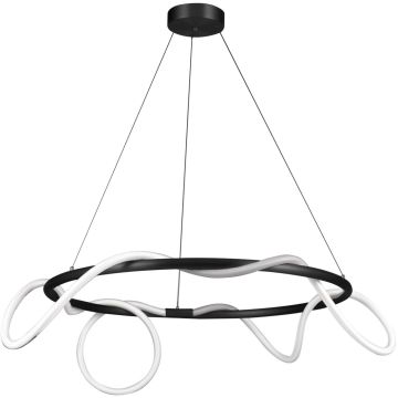Step into Design FANTASIA ST-9282R/D60 black lampa wisząca 2x34W/LED 2720lm 3000K IP20