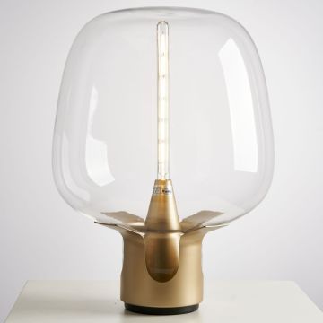 Step into Design FATA ST-7278-S GOLD lampka stołowa 1x40w/E27   IP20