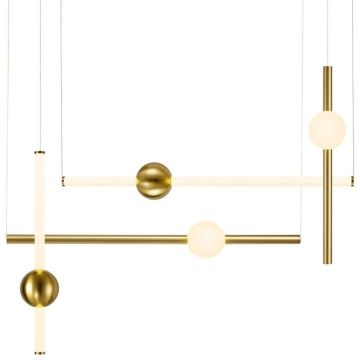 Step into Design O-LINE ST-1691S-4 lampa wisząca 4x32W/LED 2880lm 3000K IP20