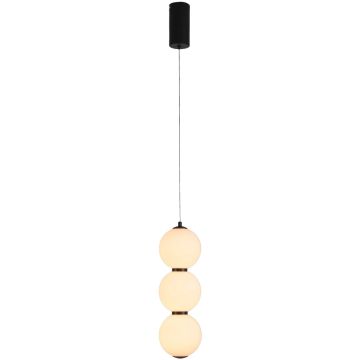 Step into Design PERLA ST-CP231222-3L black lampa wisząca 1x12W/LED   IP20