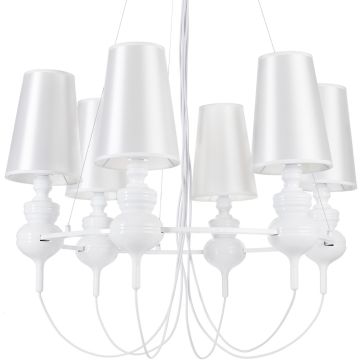 Step into Design QUEEN ST-7105-6S white żyrandol    
