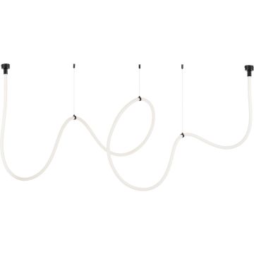 Step into Design SNAKE MD1021-5 black lampa wisząca 1x72W/LED  3000K IP20