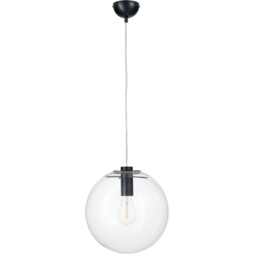 Step into Design TONDA ST-8722P-M black lampa wisząca 1x60W/E27   IP20