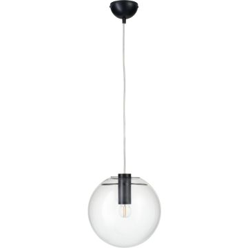 Step into Design TONDA ST-8722P-S black lampa wisząca 1x60W/E27   IP20