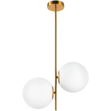 Step into Design VENUS ST-5025-2 BRASS lampa sufitowa 2x60W/E27   IP20