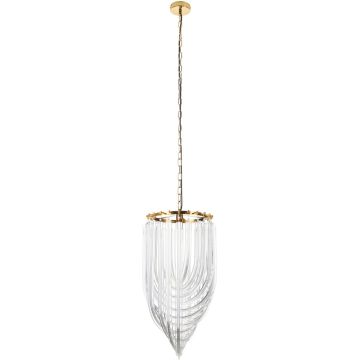Step into Design WAVE DP0339-400 gold lampa wisząca 1x60W/E14   IP20