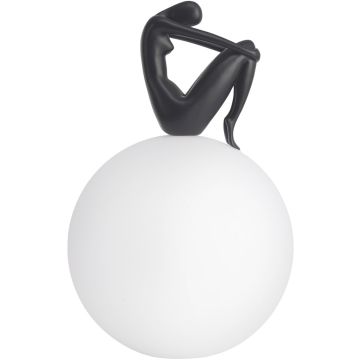 Step into Design WOMAN ST-6020-B black lampka stołowa 1x40w/E27   IP20