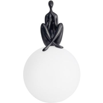 Step into Design WOMAN ST-6020-C black lampka stołowa 1x40w/E27   IP20