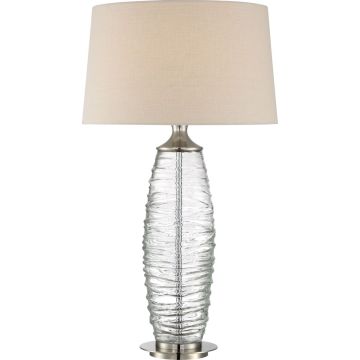Quoizel Arctic QZS-Q2596TBN lampka stołowa 1x60W/E27  