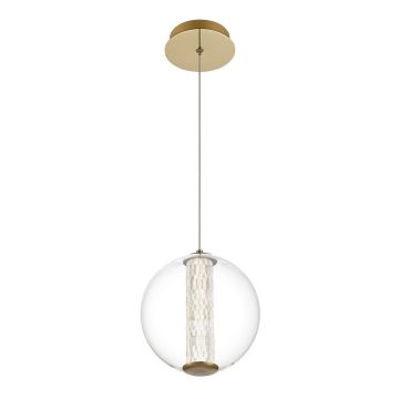 Quintiesse Atomo QN-ATOMO-1P-BG lampa wisząca 1x9W/LED 756lm 3000K IP20