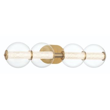 Quintiesse Atomo QN-ATOMO-4W-BG kinkiet 1x18,5W/LED 1782lm 3000K IP44